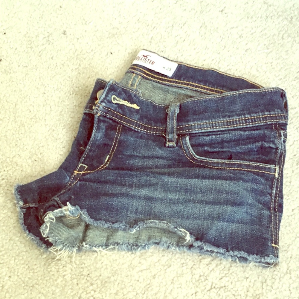 Hollister denim shorts